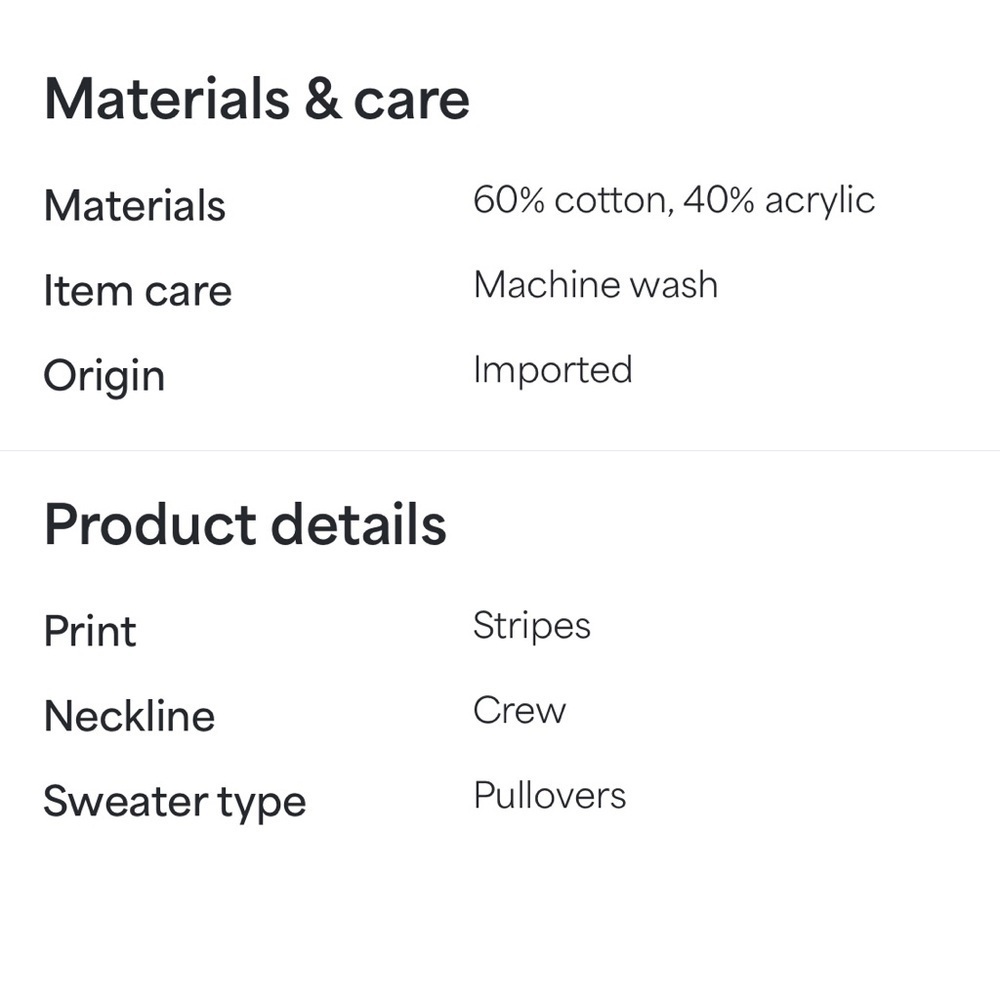 Kids' Cozy Striped Sweater - Blue, Navy, and White - Picture 2 of 4